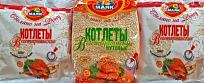 вегетарианские котлеты (сухой фарш) из нута 500г