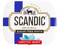 Конфеты SCANDIC без сахара со вкусом "Арктическая мята"