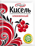 Кисель клюквенный натуральный порционный