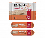 хрустящие С ОТРУБЯМИ * 100 гр