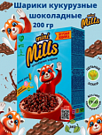 Mini Mills Шарики кукурузные шоколадные, обогащенные витаминами и железом  
