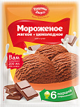 Смесь сухая для приготовленя мягкого мороженого шоколадного