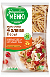  Dr. Naturi Макаронные изделия 4 злака "Перья"