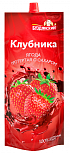 Клубника протертая с сахаром 280 г Дой-пак